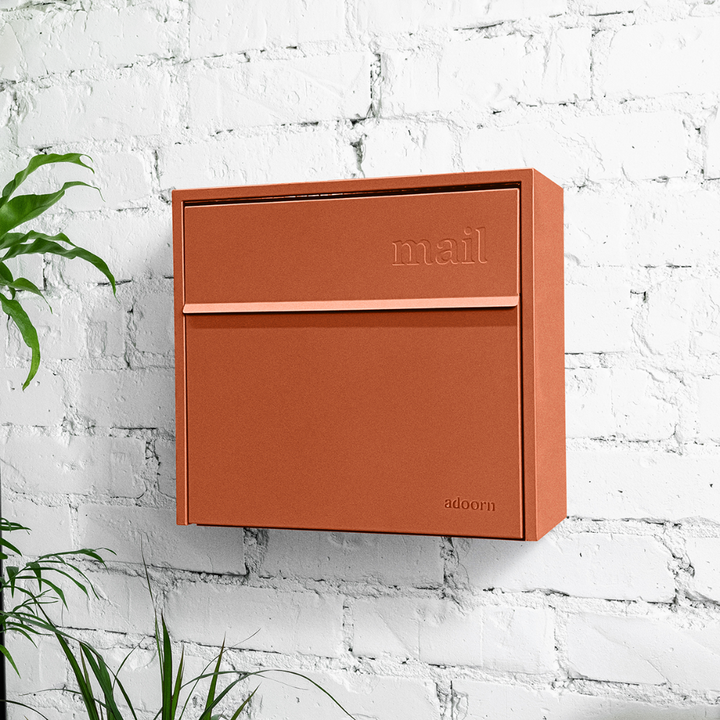 Wall Mount-Small Mailbox (Chili Pepper Red)