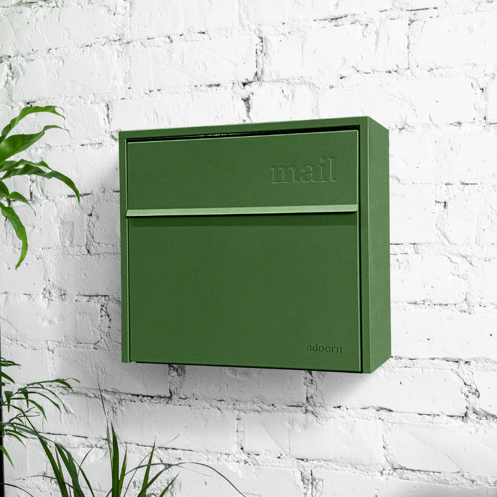 Wall Mount-Small Mailbox (Dill Green)